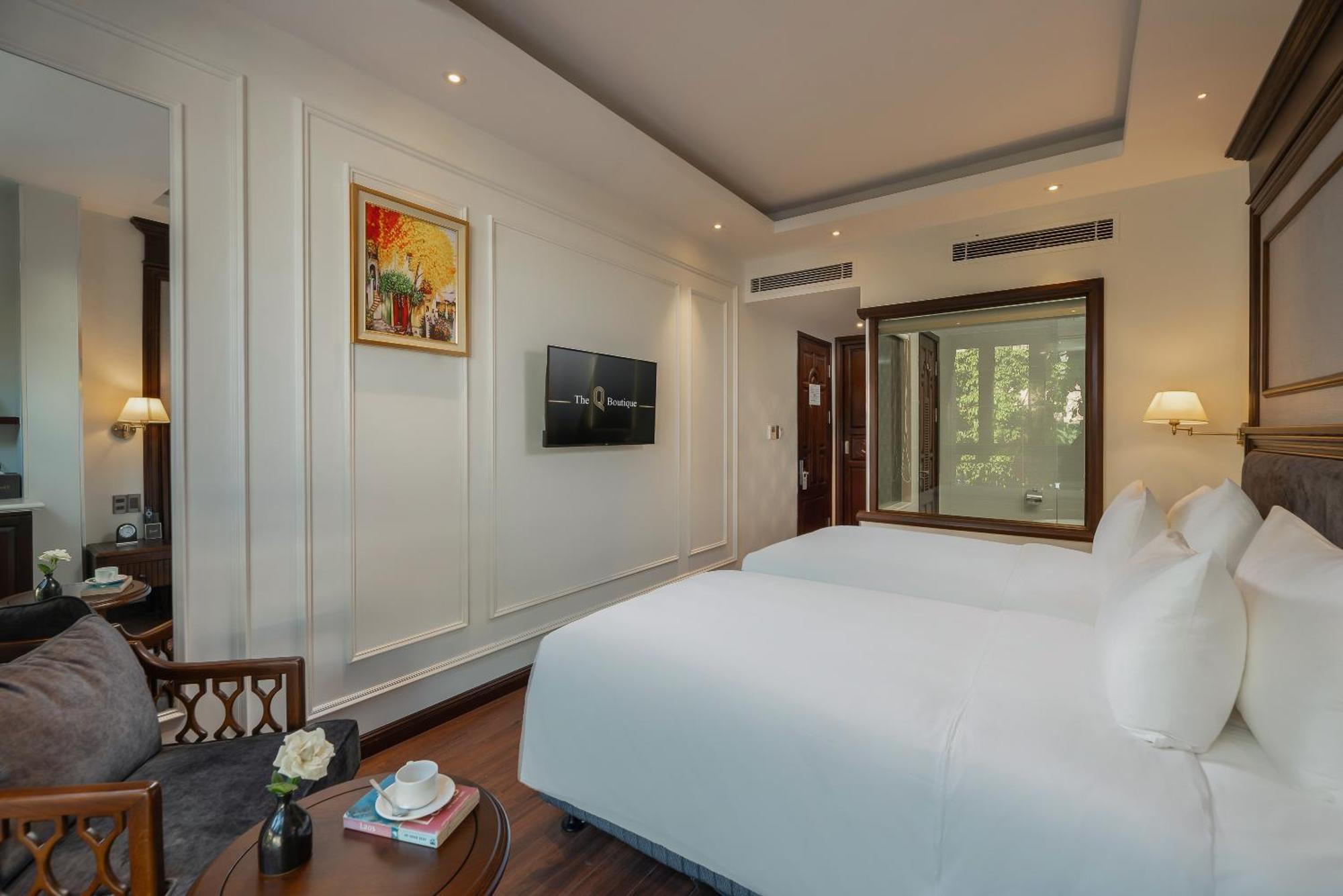 The Q Boutique Hotel ฮานอย ภายนอก รูปภาพ