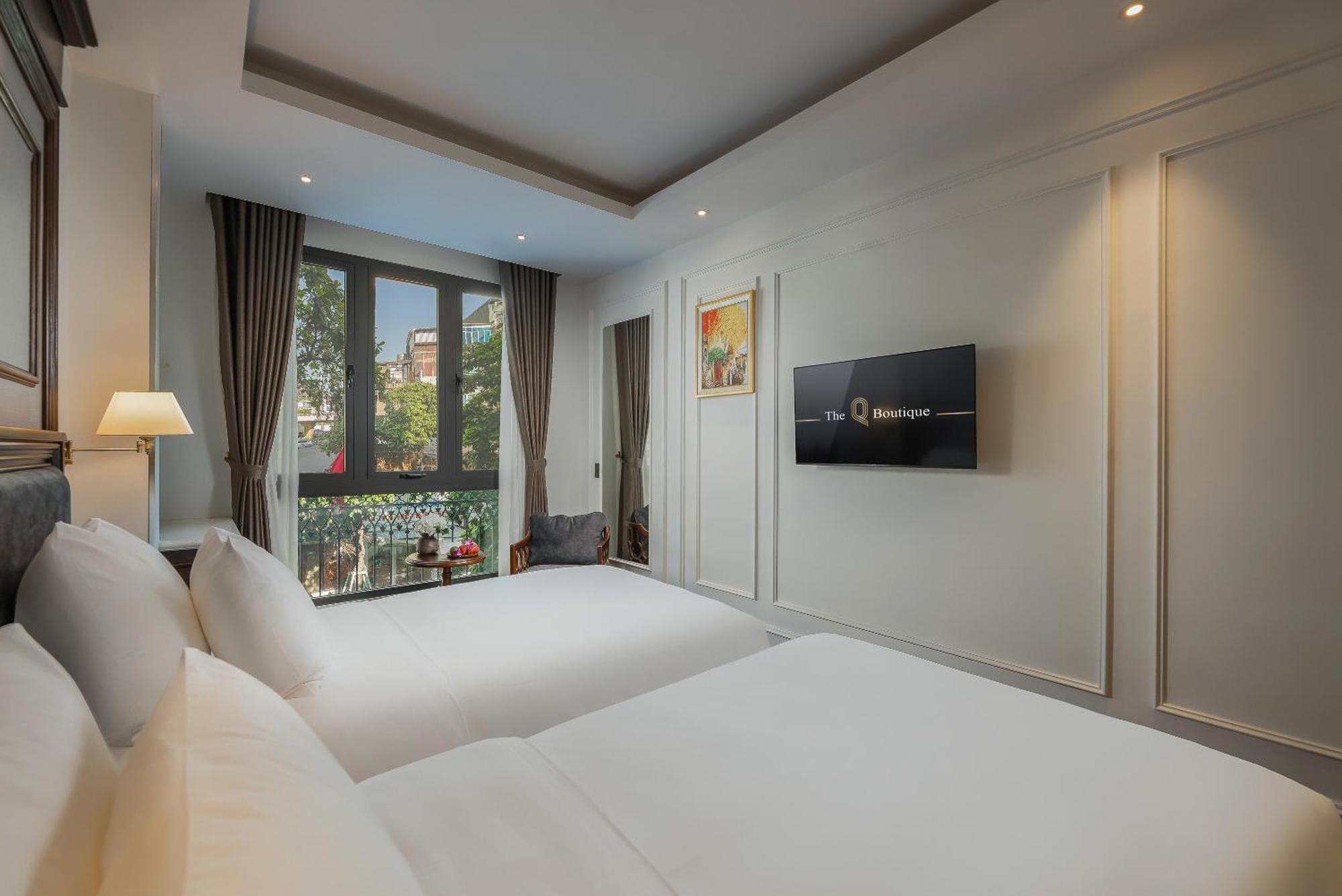 The Q Boutique Hotel ฮานอย ภายนอก รูปภาพ